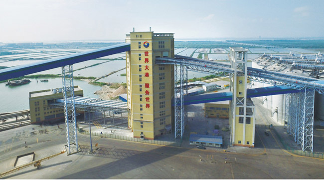廣州港南沙港區糧食及通用碼頭工程項目——南方最大糧食港口物流設施