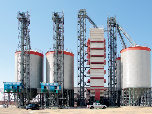 北京糧食集團古船米業有限公司600t玉米烘干系統